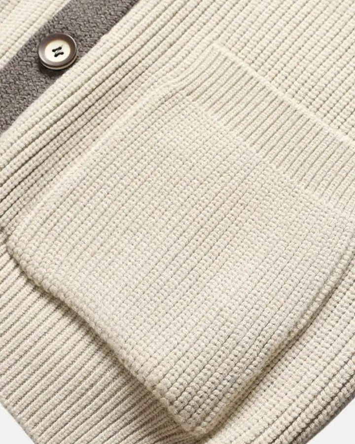 Reid | Knitted Button-Down Shirt