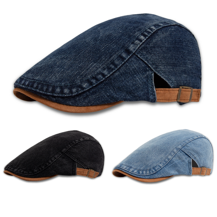 Theo | Sturdy Denim Cap
