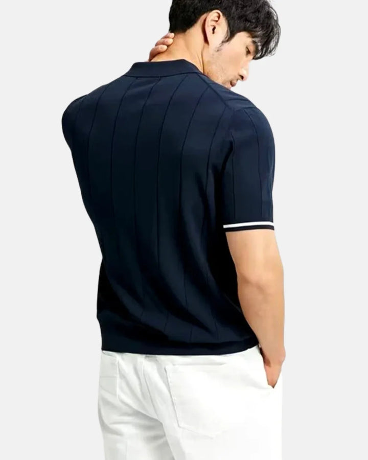 Santino | Modern Zip-Up Polo