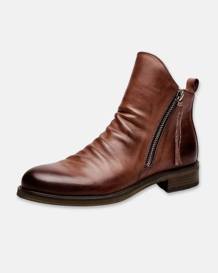 Thoren | Stylish Leather Ankle Boots