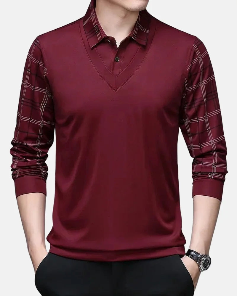 Everett | Long-Sleeve Polo Tee