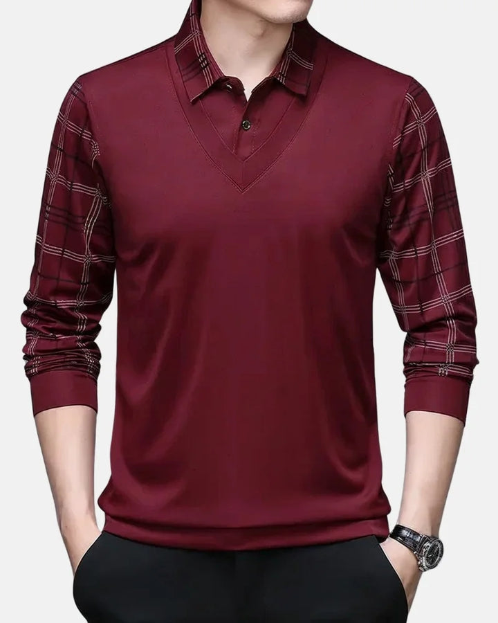 Everett | Long-Sleeve Polo Tee