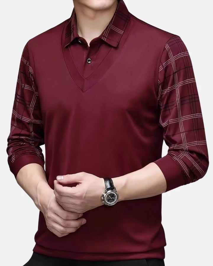 Everett | Long-Sleeve Polo Tee