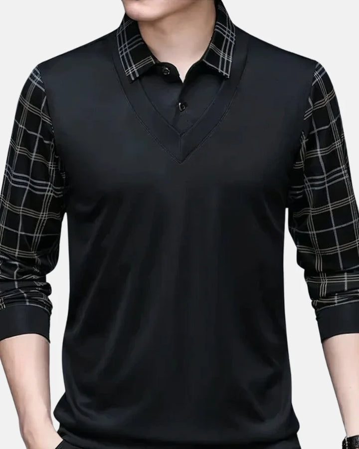 Everett | Long-Sleeve Polo Tee