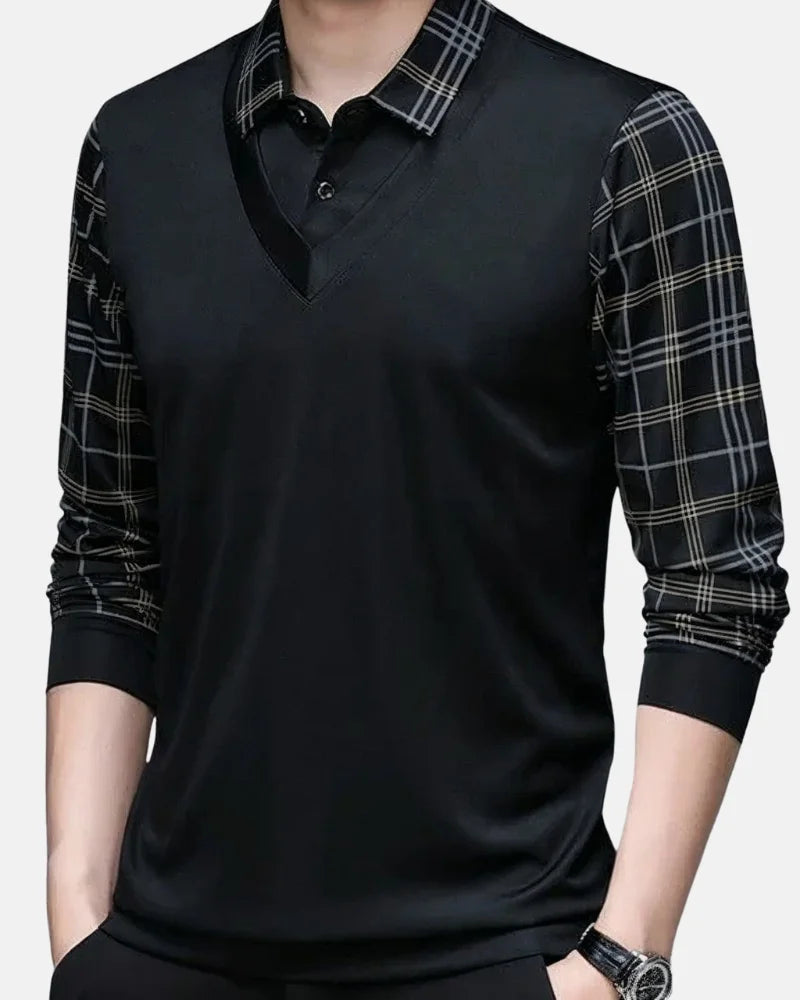 Everett | Long-Sleeve Polo Tee