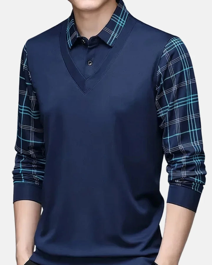 Everett | Long-Sleeve Polo Tee