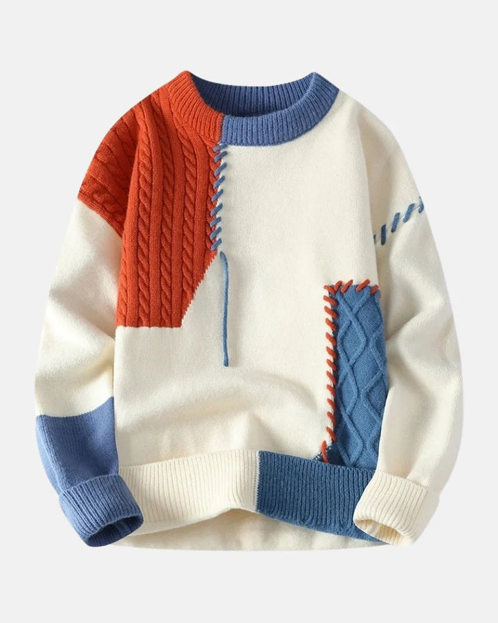 Eliott | Colorblock Pullover Sweater