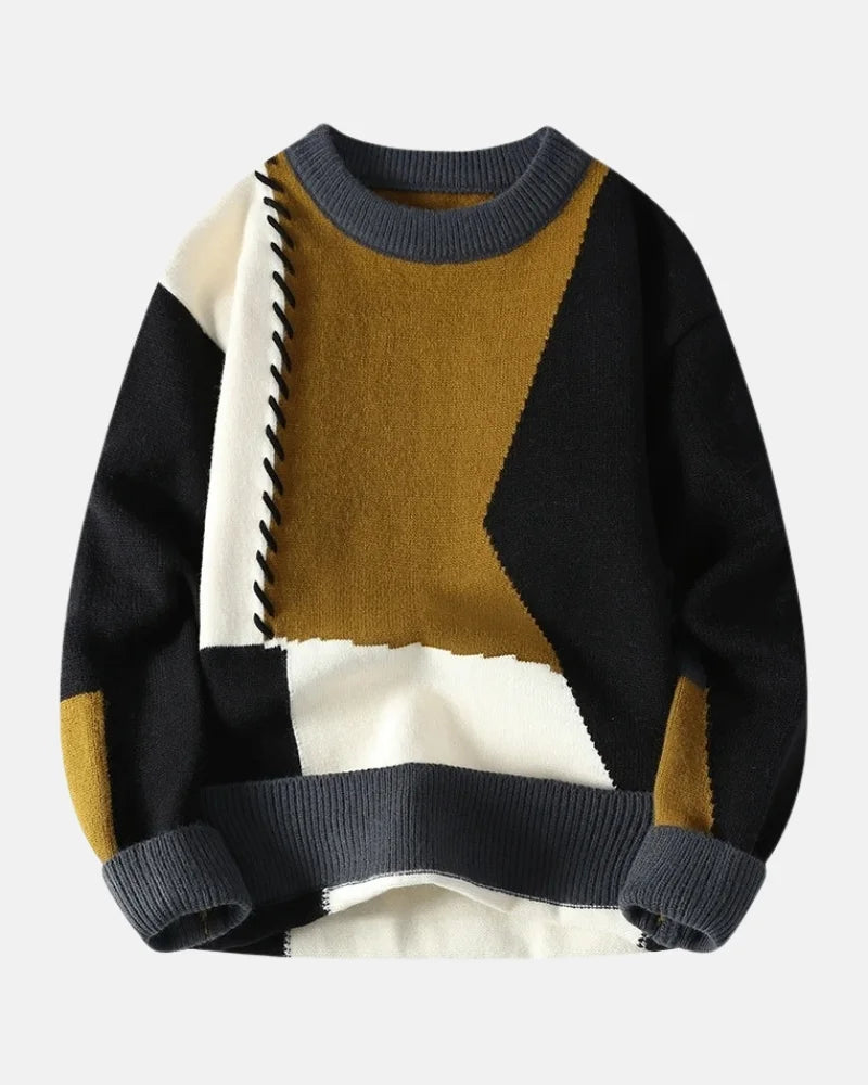 Eliott | Colorblock Pullover Sweater