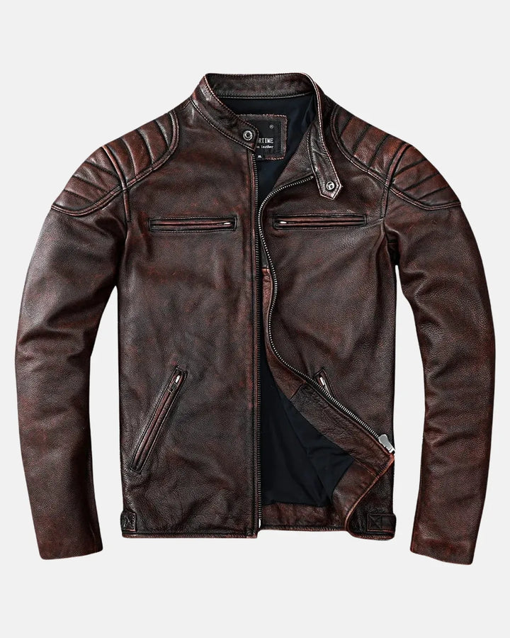 Wario | Rugged Rider Leather Jacket