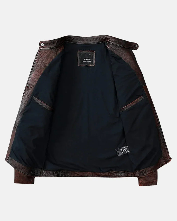Wario | Rugged Rider Leather Jacket