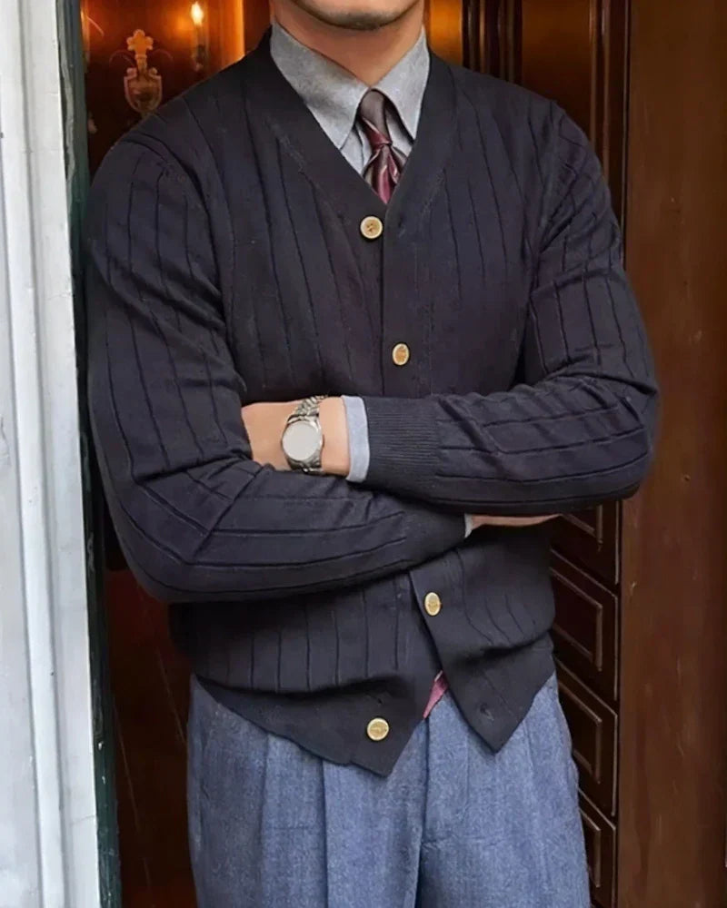 Shelton | Knit Ribbed Cardigan