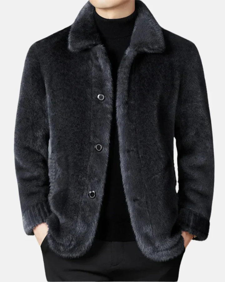 Mason | Reversible Mink Wool Coat