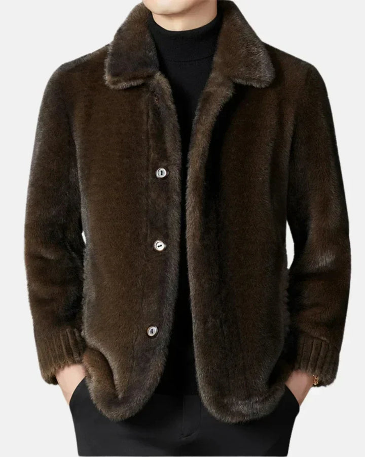 Mason | Reversible Mink Wool Coat