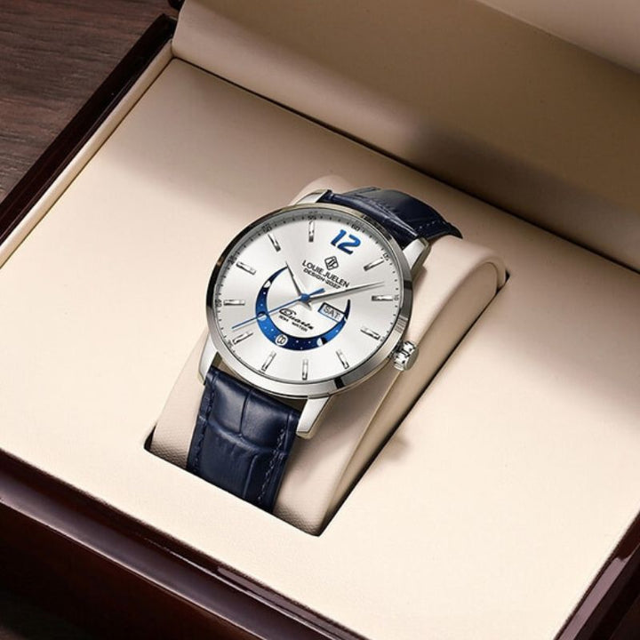 Elegant Lunar Phase Timepiece