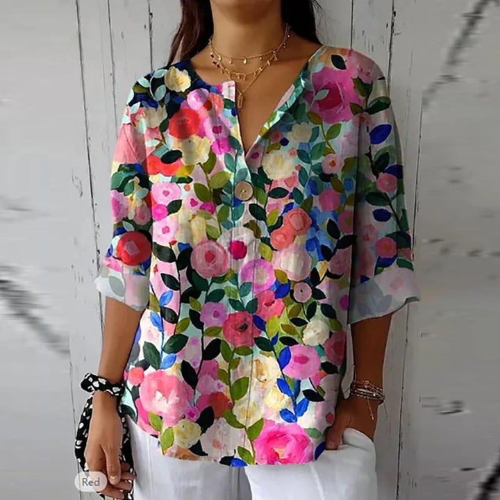 Harper | Floral Vintage Blouse