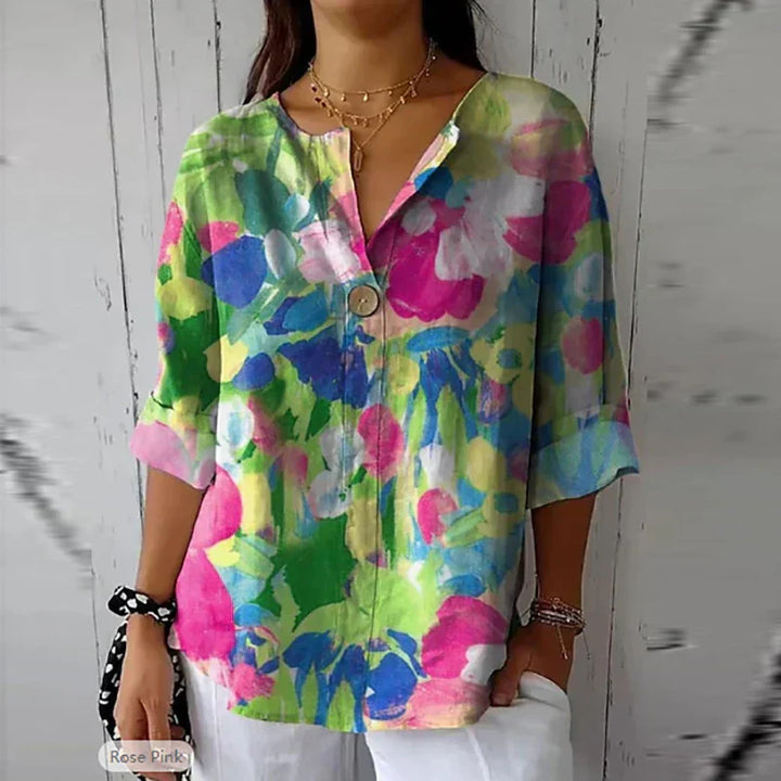 Harper | Floral Vintage Blouse