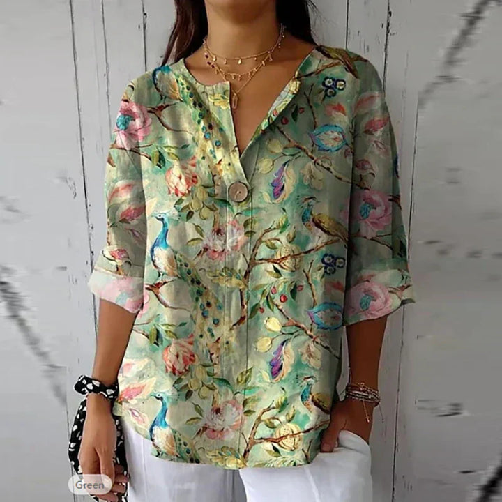 Harper | Floral Vintage Blouse