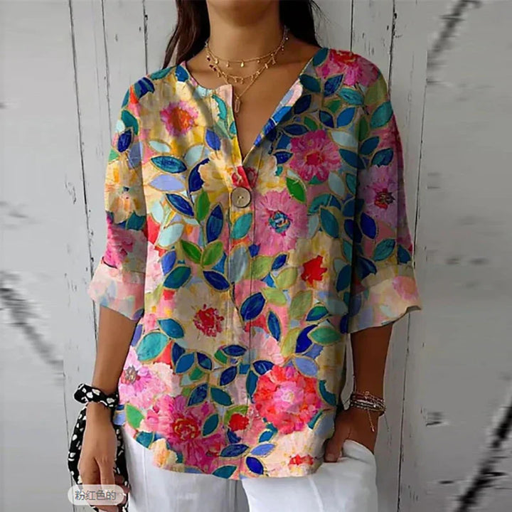 Harper | Floral Vintage Blouse