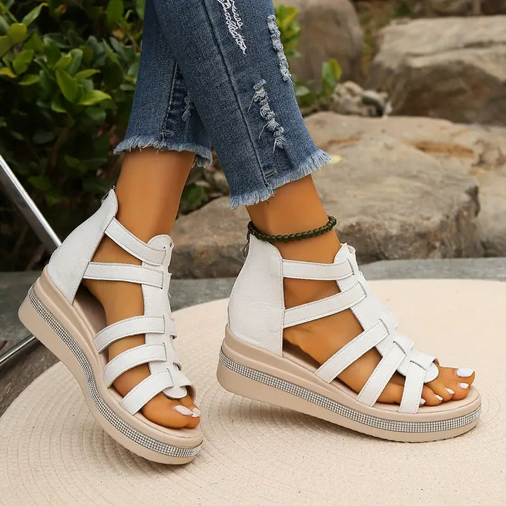 July | Elegant Wedge Sandals