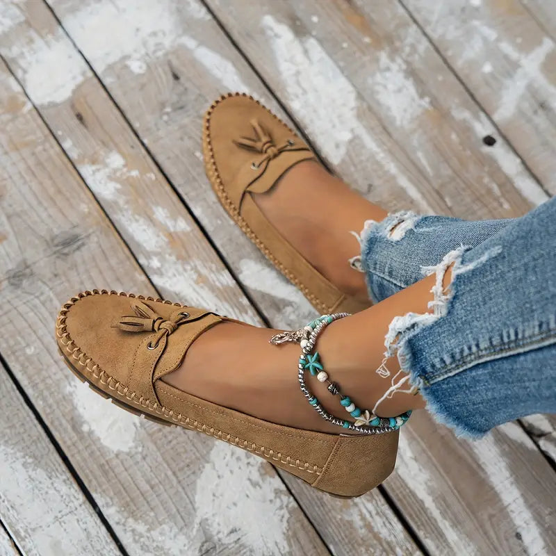 Evelyn | Comfortable Soft Moccasins