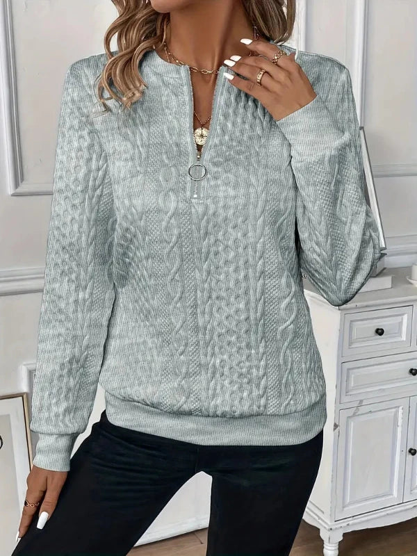 Callista | Sweater with zipper