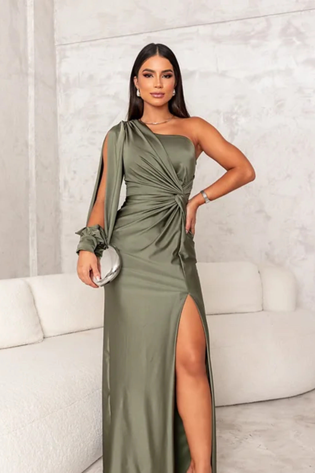 Alister | Chic Slit Maxi Gown