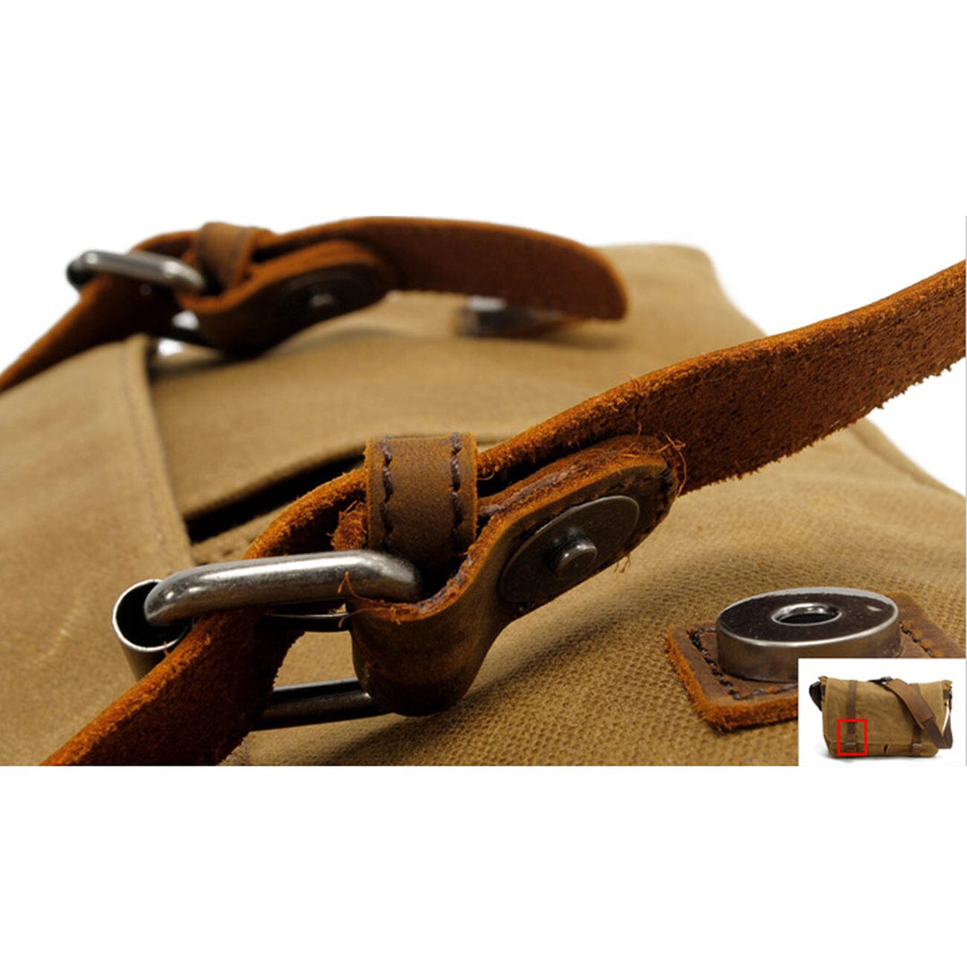 Nolan | Canvas Messenger Bag