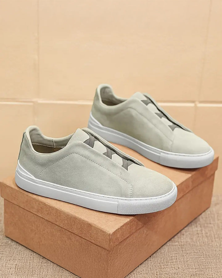 Cassian | Suede Lace-Up Sneakers for Stylish Comfort