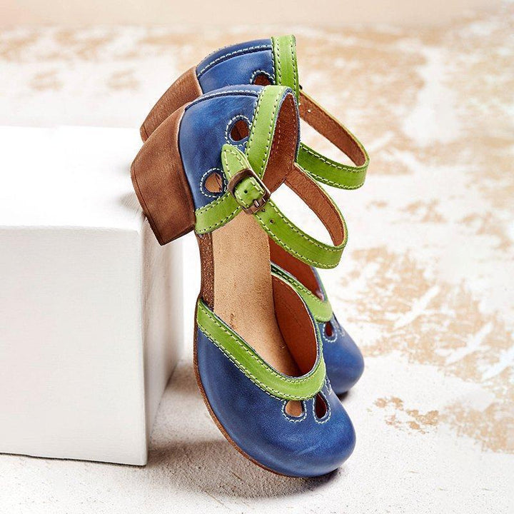 Anne | Orthopaedic sandals with low heels