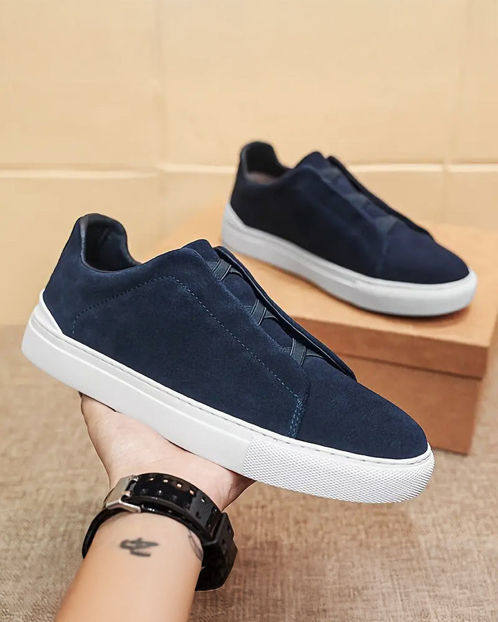 Cassian | Suede Lace-Up Sneakers for Stylish Comfort
