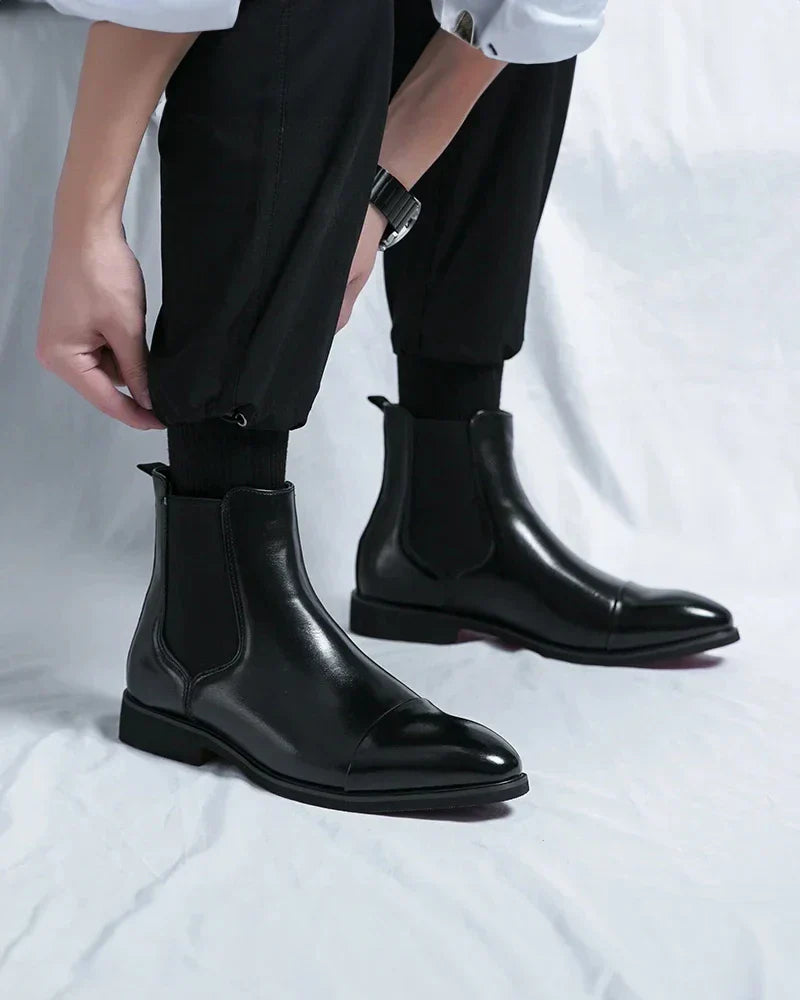 Marius | Leather Chelsea Boots