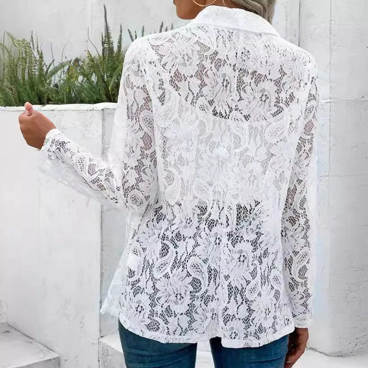 Claire | Elegant Lace Blazer