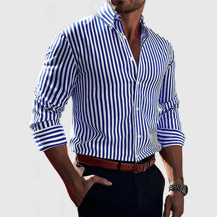 Zeke | Striped shirt