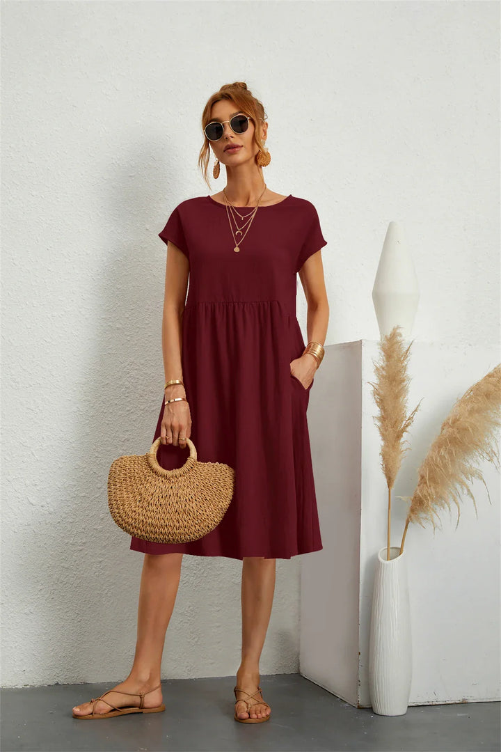 Sandra | Casual Pocket Dress