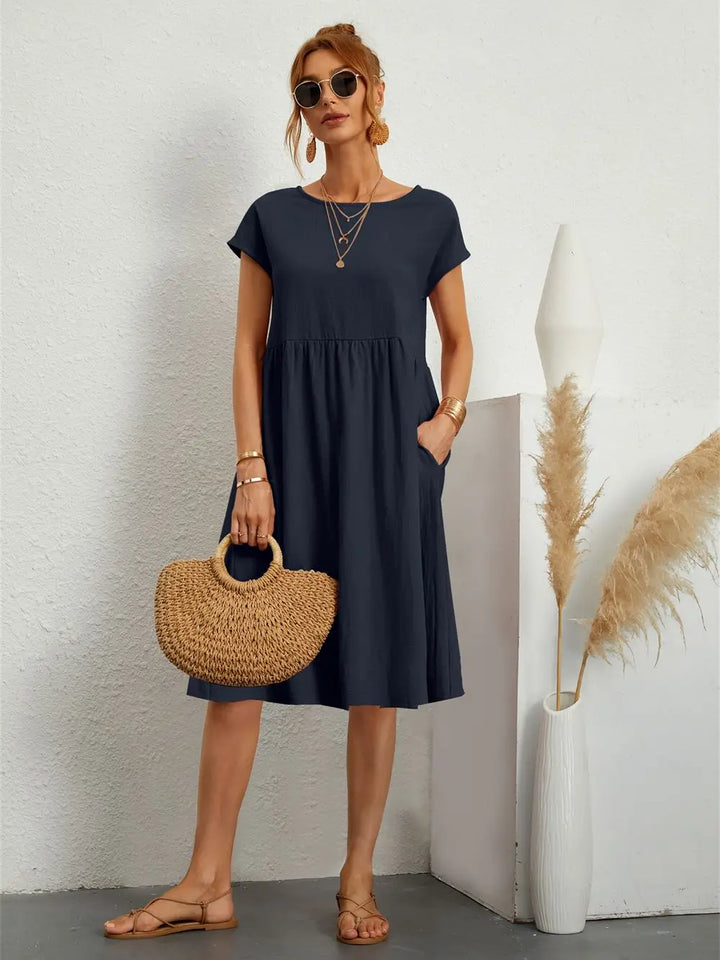 Sandra | Casual Pocket Dress