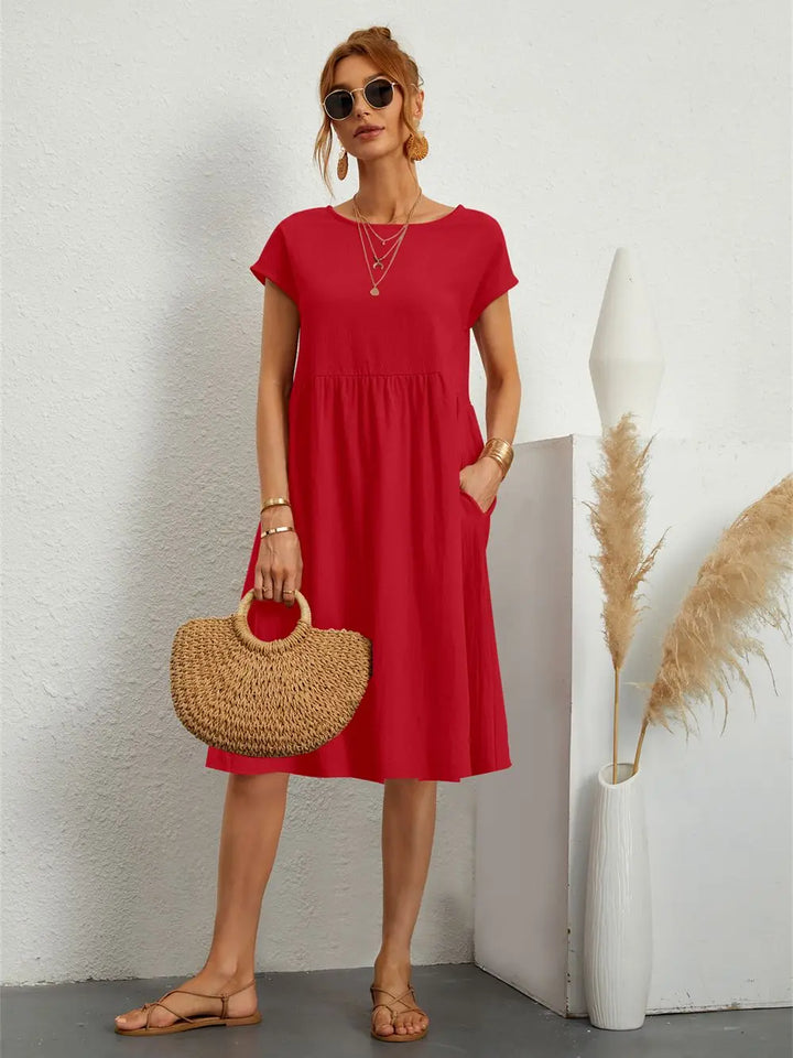 Sandra | Casual Pocket Dress