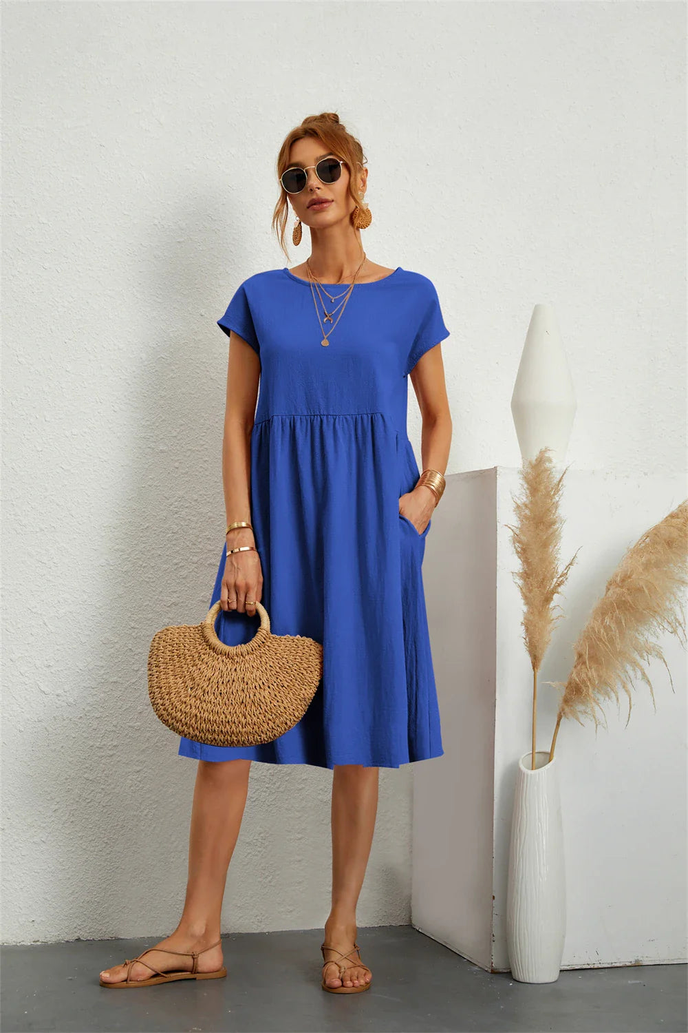 Sandra | Casual Pocket Dress