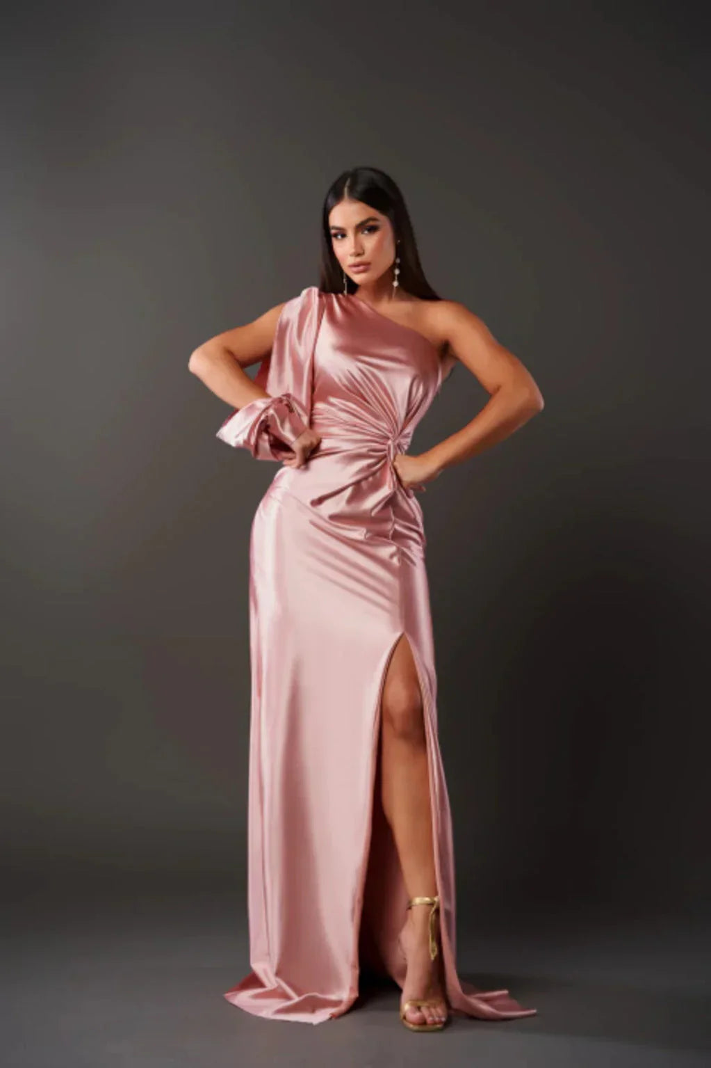 Alister | Chic Slit Maxi Gown