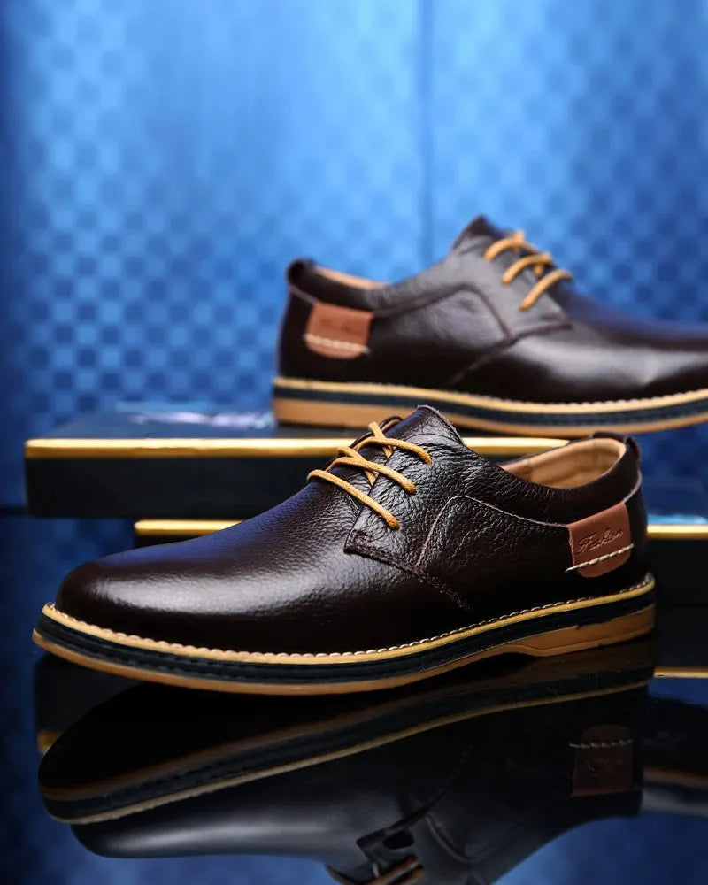 Jorrit | Classic Leather Oxford Dress Shoes