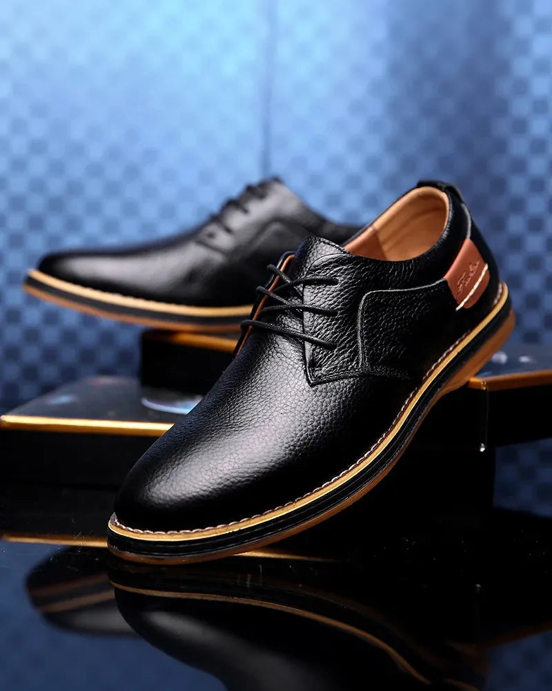 Jorrit | Classic Leather Oxford Dress Shoes