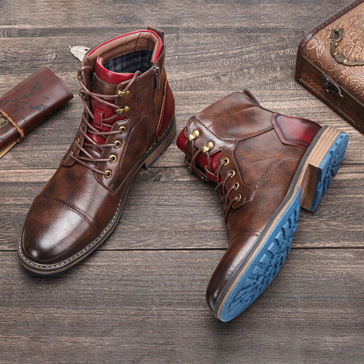 Christian | Handmade premium leather oxford boots for men