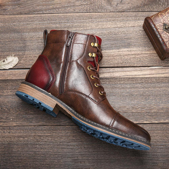 Christian | Handmade premium leather oxford boots for men