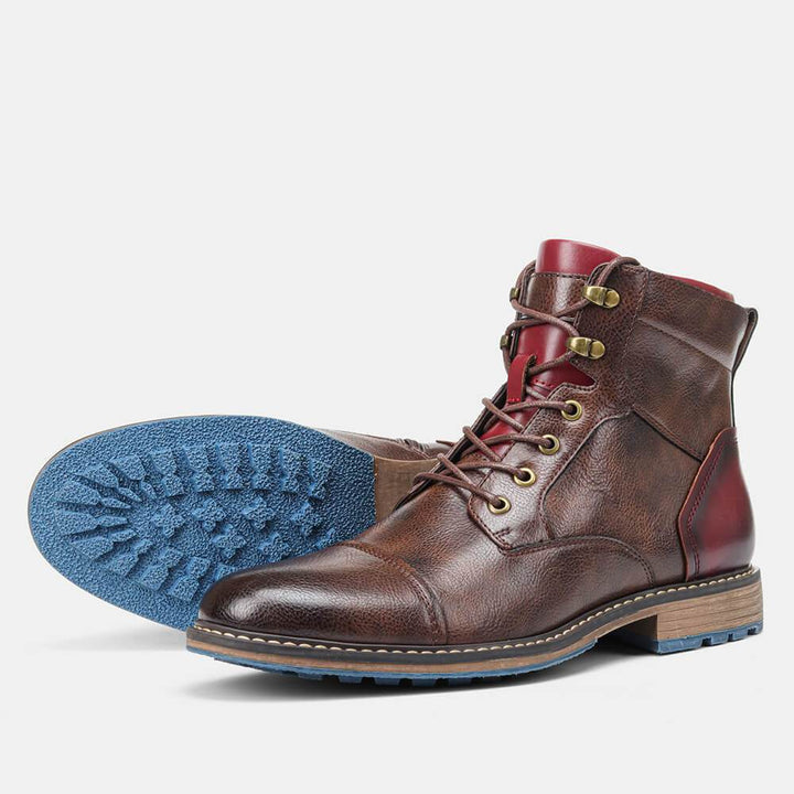 Christian | Handmade premium leather oxford boots for men