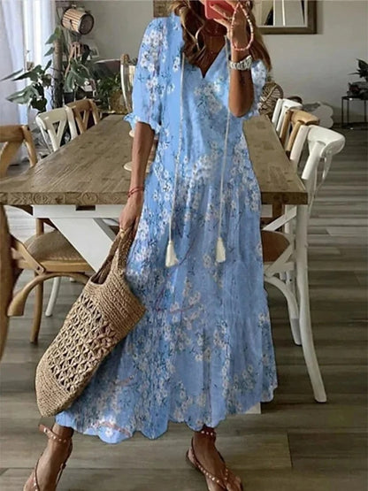 Diana | Bohemian Tummy-Enhancing Dress