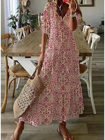 Diana | Bohemian Tummy-Enhancing Dress