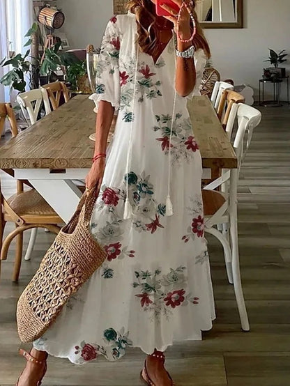 Diana | Bohemian Tummy-Enhancing Dress