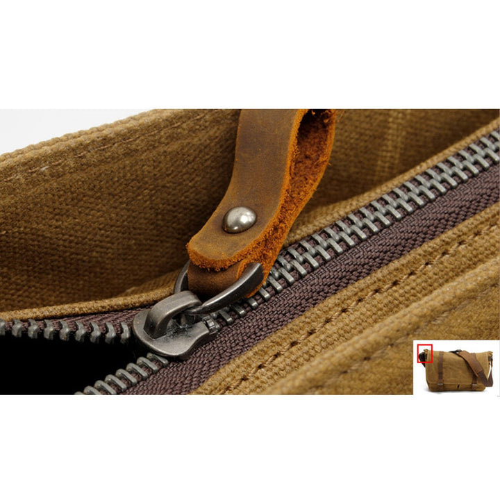 Nolan | Canvas Messenger Bag